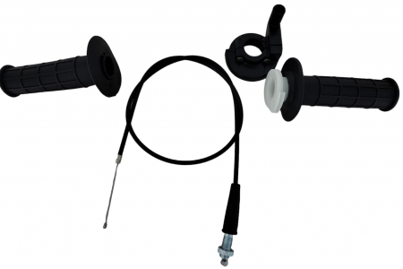 Mansoane - SET MANSOANE + SUPORT ACCELERATIE + CABLU ( UNIVERSALE) MOTO / QUAD / ATV