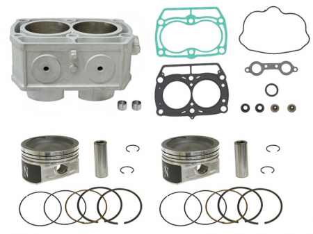 Motor - SET MOTOR POLARIS SPORTSMAN 800 /  RANGER 800 4X4 / 6X6 / EFI (11-16) STD = 80 MM