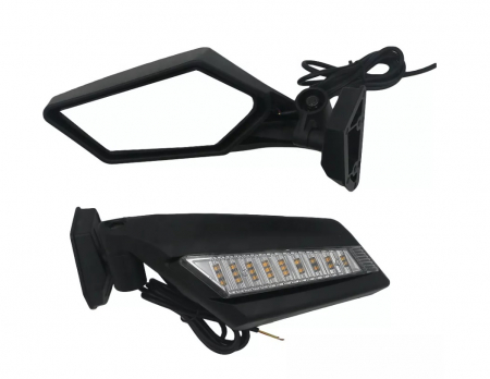 SET OGLINZI CU SEMNALIZARI RABATABILE  UTV CAN-AM MAVERICK X3  / CAN-AM COMMANDER 800 / 1000 [3]