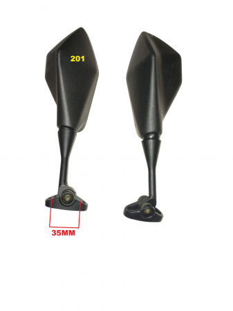 SET OGLINZI HONDA CBR 600 / 900 / 1000  PRINDERI IN CARENA UNIVERSALE 35MM INTRE GAURI COD 201 [4]