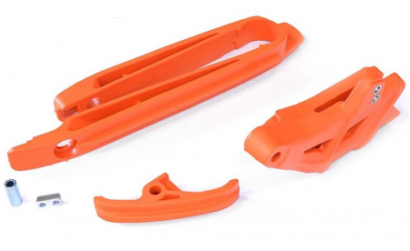 Cadru - SET PATINA + GHID LANT KTM SX 125/250, SX-F 250/450, SX 144/150, EXC 125/200/250/300, EXC-F 450/ PORTOCALIU