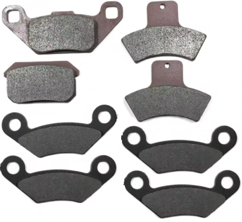 Sistem franare - SET PLACUTE FRANA FATA SPATE LINHAI 260/300 MODEL CU 4 ETRIERI