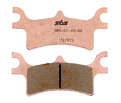Sistem franare - SET PLACUTE FRANA SPATE  POLARIS SCRAMBLER/SPORTSMAN 400/450/500/800 SINTER