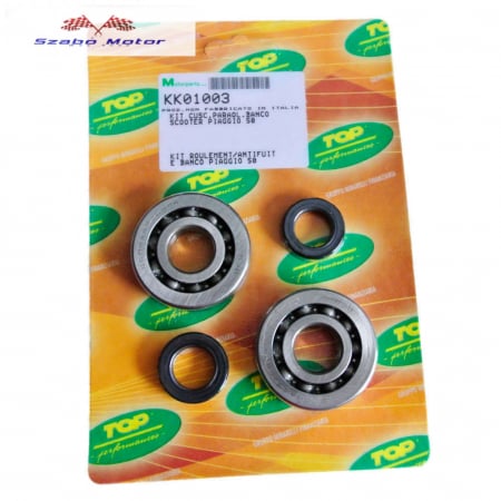 Set Motor - SET RULMENTI AMBIELAJ PIAGGIO NRG / PIAGGIO TYPHOON / VESPA / FREE / LIBERTY  49CC