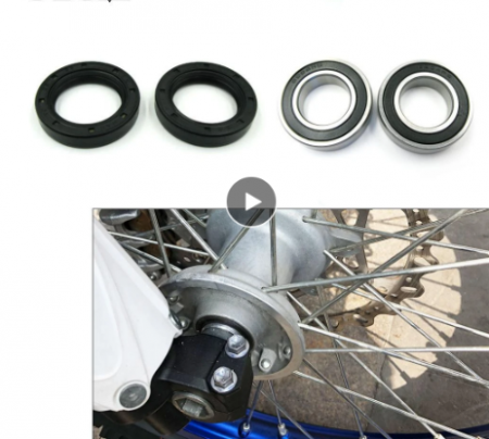 ELEMENTE ROATA FATA / SPATE - SET RULMENTI + SIMERINGURI ROATA FATA KTM SX/SX-F/EXC/EXC-F 2004-2023