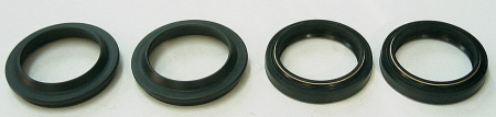 Simering furca - SET SIMERINGURI FURCA ULEI SI PRAF (41X53X8 / 9,5) HONDA FJS, VT; KAWASAKI EN, ER, ER-6F, ER-6N, EX, ZR, ZR-7, ZX, ZX-6R, Z/ZG; SUZUKI AN, GSF, GSX, SV, VZ; YAMAHA FZS, WR, XJ, XV, XVS, YP 125-1700