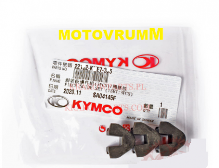 SET SLIDERE VARIATOR KYMCO MXU 300 / GRAND DINK 250 / XCITING 250 / KXR 250 / MAXXER 300 [1]