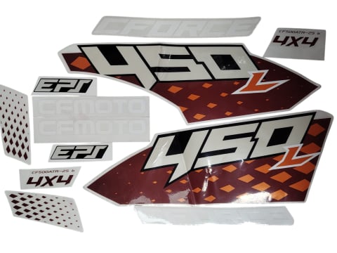 Accesorii - SET STICKERE CFMOTO CFORCE 400L / 450L