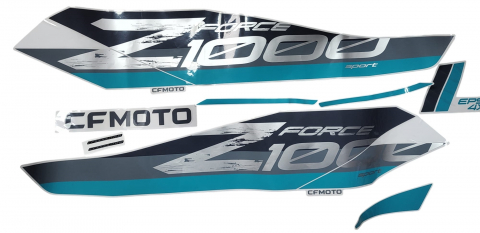CF MOTO 1000 - SET STICKERE CFMOTO ZFORCE 1000 2020-2021