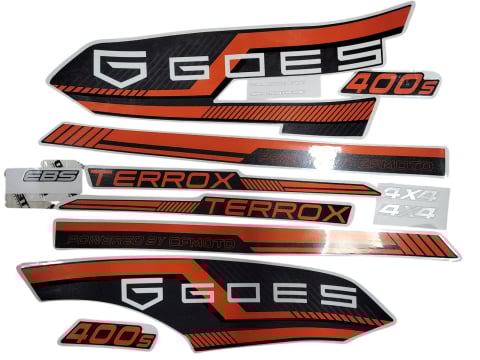 GOES - SET STICKERE FULL GOES TERROX 400