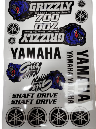 Yamaha - SET STICKERE YAMAHA GRIZZLY CLASIC / GRIZZLY 700