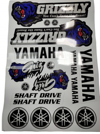 Yamaha - SET STICKERE YAMAHA GRIZZLY CLASIC / GRIZZLY 700