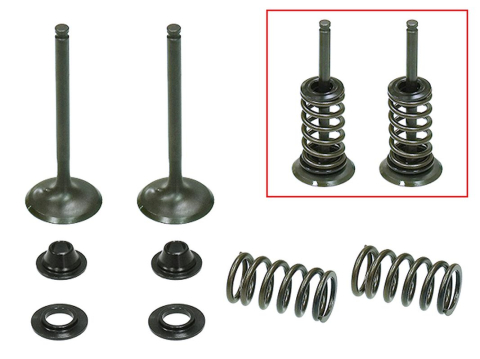 Motor - SET SUPAPE EVACUARE YAMAHA YZF 450 '03-'09, WR 450 F '03-'15, YFZ 450 '03-'09, YFZ 450 R / X '09-'20, GAS GAS EC 450 F '13-'15 OȚEL