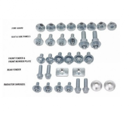 Carene - SET SURUBURI CARENAJ HONDA CRF 250R '18-20, CRF 450R '17-20, CRF 450RX '18-20