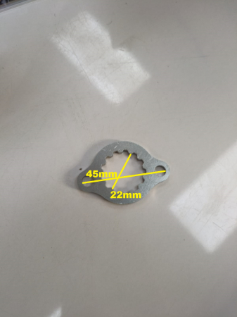 SIGURANTA PINION FATA HONDA XR 600 / 650 /  XL 650 TRANSALP  /  XL 650 / 700  / VT 600  SHADOW  NX 650 DOMINATOR [1]