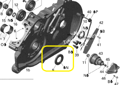 SIMERING AMBIELAJ CAN-AM OUTLANDER 400 / 450  2003-2025 [1]
