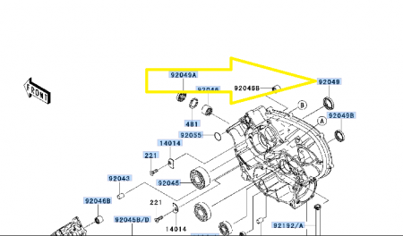 SIMERING AMBIELAJ KAWASAKI KVF 360/650/700/750 02-22 [1]