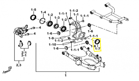 SIMERING ROATA SPATE TGB BLADE  550/ 600/1000 TARGET 550 [1]