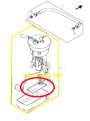 SITA POMPA BENZINA REZERVOR SUZUKI KING QUAD LT-A 450 500 700 750 [1]