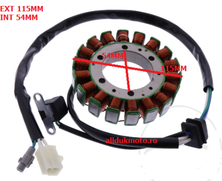 Electrice - STATOR  MAGNETOU ARCTIC CAT 550 / 700 / 1000 09-17