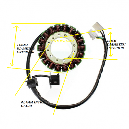 Stator - Stator Artic-Cat 500 / SUZUKI LT-F 400 EIGER