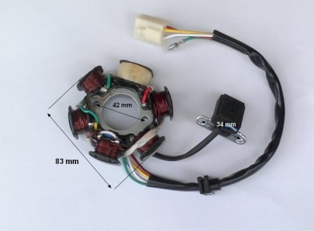 STATOR ATV/CROSS 110-125 6 BOBINE [2]
