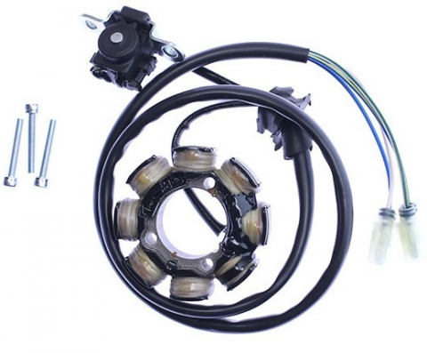 Stator - STATOR HONDA CRF 450 '02-'09, CRF 250 '04-'09 CU LUMINI