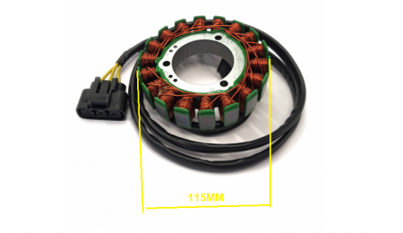 Stator magnetou CFMoto 500 / 800 0180-032000-10000 115MM MUFA ETANSA CABLU LUNG [1]
