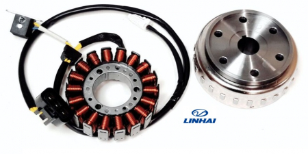 Linhai - STATOR + MAGNETOU LINHAI 300 T3B / 400 E4