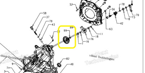 SUBANSAMBLU AX SCHIMBATOR POLARIS SPORTSMAN 550,850,1000 / SCRAMBLER 850,1000 [2]