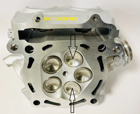 SUPAPA ADMISIE YAMAHA YZ450F / WR450F '03 -15  / YFZ 450 R / X '09 -20 (EXTERIOR) OTEL 27X4.7X77,2MM [1]