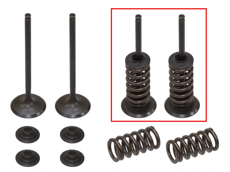 Supape - KIT SUPAPE ADMISIE  + ARCURI + TALERE HUSABERG FE 250 '13, KTM EXC-F 250 '08-'14