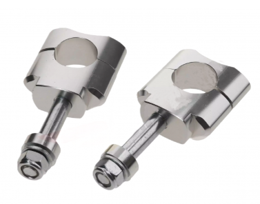 Accesorii Oxford - SUPORT GHIDON 22MM INALTIME 45MM SURUB PRINDERE JUG M12  CULOARE ARGINTIE