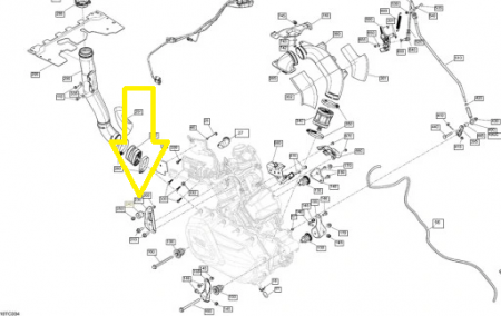 SUPORT MOTOR CAN-AM / BUCSA ANTIVIBRATIE BRP [2]