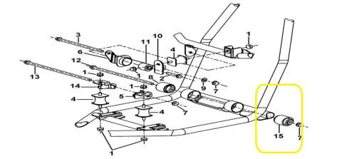 SUPORT MOTOR TGB  BLADE / TARGET 550 LT / FL [2]