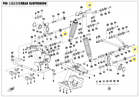 SURUB CFMOTO M10X1.25X100 [2]