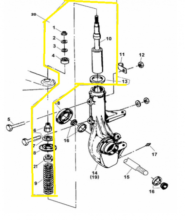 TELESCOP FATA COMPLET LINHAI 200 / 260 / 300 / 370 PROMAX [4]