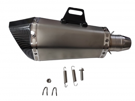 Evacuare - TOBA SPORT MOTOCICLETA UNIVERSALA GRI CARBON