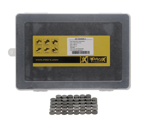 Supape - TRUSA PASTILE DISTRIBUTIE 8.90MM DE LA 1.72 LA 2.60MM 3 BUC. ( TOTAL 69 BUC. ) (KTM. HUSQVARNA, HUSABERG)