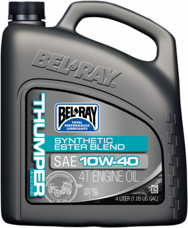 Ulei 4t - ULEI MOTOR  BELRAY THUMPER 10W40 4T SYNTETIC ESTER 4LITRI