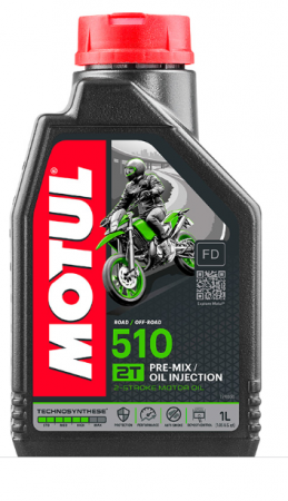 ULEI 2T - ULEI AMESTEC MOTUL 510 2T 1L SEMI-SINTETIC