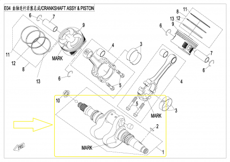 VIBROCHEN CFMOTO 800 MARCAT B  0800-041000-10021 [2]