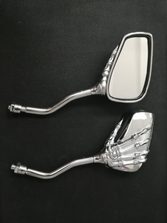 SET OGLINZI CROMATE CHOPPER M8-M10