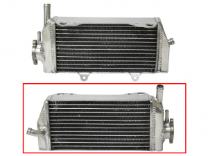 Radiatoare - RADIATOR NACHMAN HONDA CRF 450X '05 -16 CAPACITATE STANDARD ÎNTÂRITĂ DREAPTA