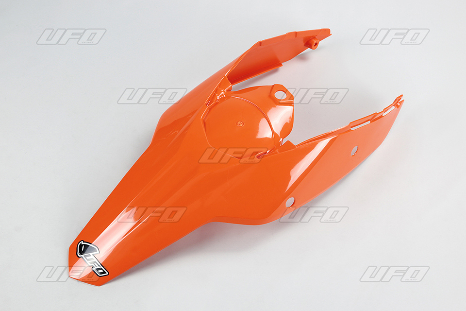 ARIPA SPATE CU LATERALE UFO KTM EXC EXC-F 08 - 11 PORTOCALIU ALB NEGRU PORTOCALIU