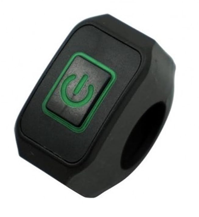 BUTON ON OFF UNIVERSAL ATV,MOTO,QUAD VERDE