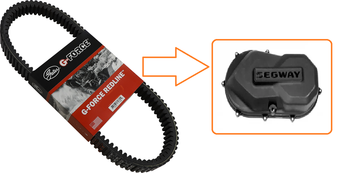CUREA TRANSMISIE SEGWAY ATV 570 600 CVTECH REDLINE