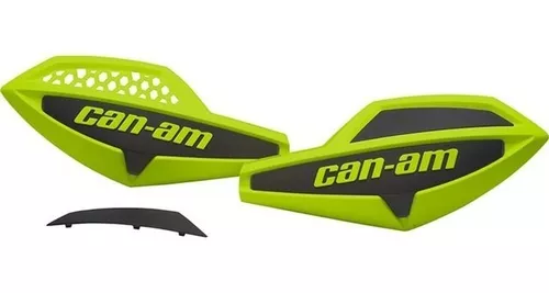 SET PLASTICE HANDGUARD CAN-AM RENEGADE OUTLANDER 450 500 570 650 800 850 1000 14-24 Verde