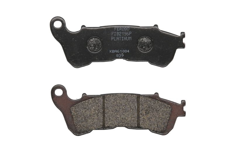 PLACUTE FRANA HARLEY DAVIDSON XL; HONDA CB, CBF, CBR, CTX, FES, FJS, FORZA 125-1800 2001-2018 SEMI-SINTER