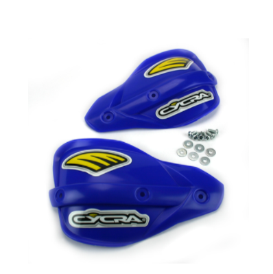 SET PLASTICE PENTRU HANDGUARD CYCRA CU SURUBURI INCLUSE DIVERSE CULORI ALBASTRU